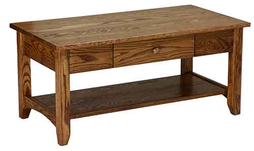 Amish Shaker Coffee Table - Click Image to Close