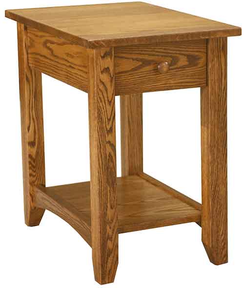 Amish Shaker End Table - Click Image to Close