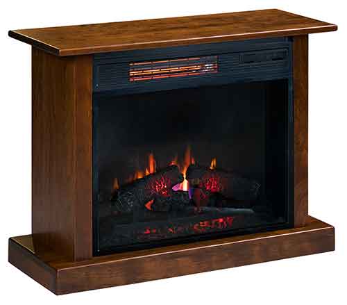 Amish Custom Newbury Fireplace - Click Image to Close