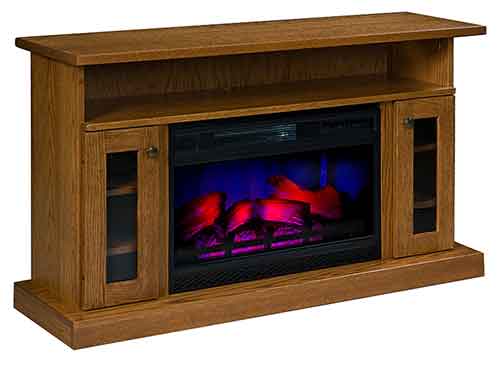 Amish Custom Newbury Fireplace [SIG740]