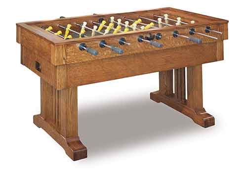 Amish Signature Mission Foosball Table - Click Image to Close