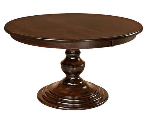 Amish Kingsley Single Pedestal Table [WPTKINGSP]