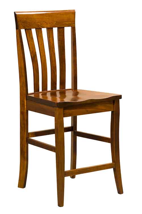 Amish Canterbury Dining Stool