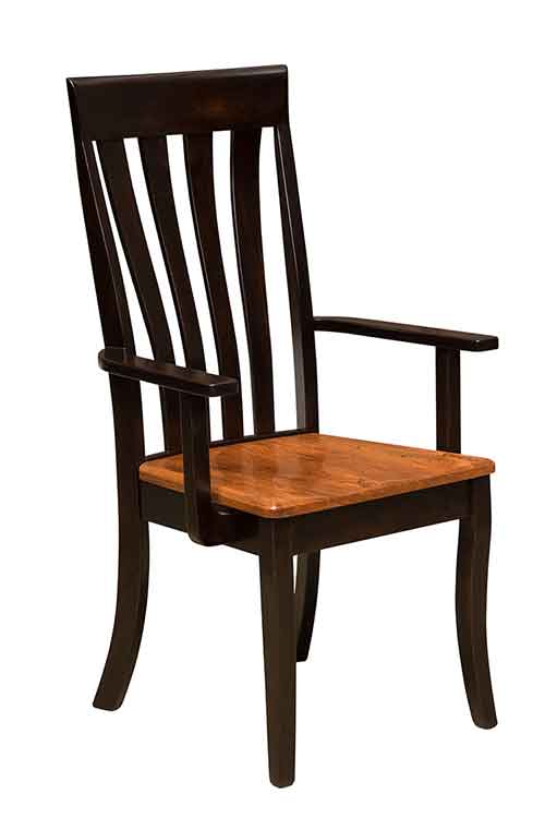 Amish Cantebury Chair - Click Image to Close