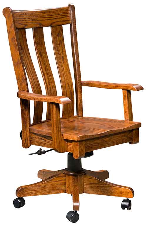 Amish Coronado Desk Chair - Click Image to Close