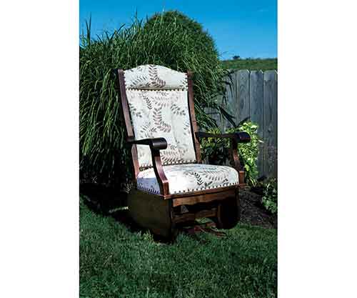 Amish Made Swivel Glider