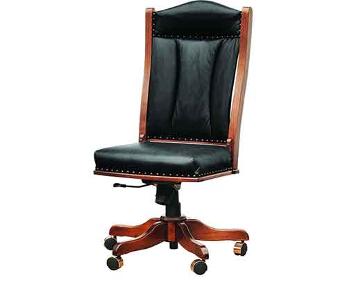 Amish Made Side Desk Chair