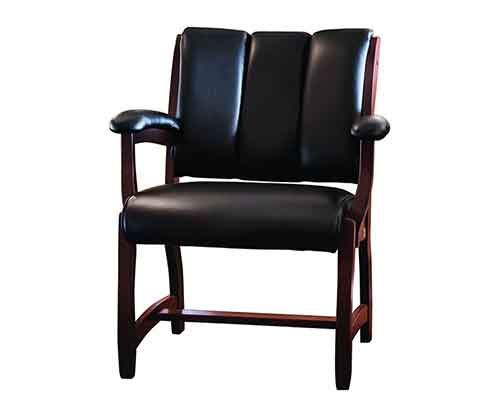 Amish Made Edelweiss Client Arm Chair - Click Image to Close