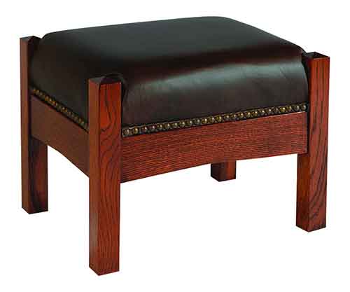 Amish Made Mission Footstool