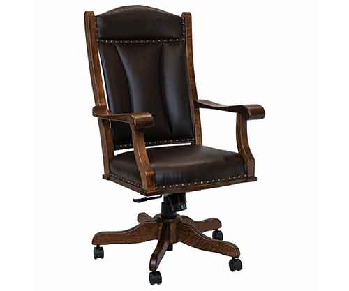 Amish Made Office Arm Chair