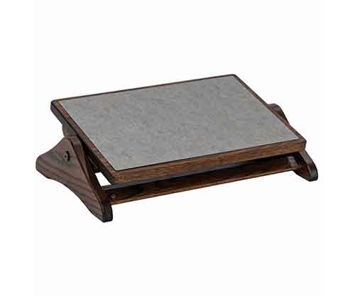 Amish Made Resto Footrest (w/ adjustable tilt) - Click Image to Close