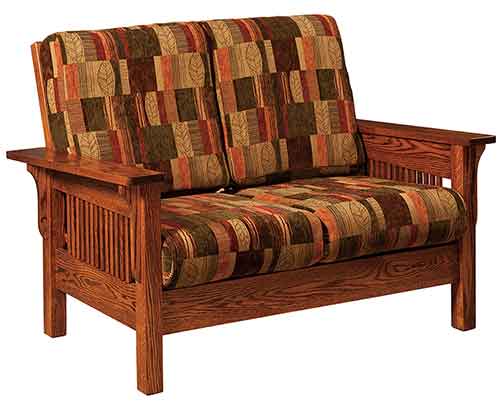 Amish Leah Loveseat - Click Image to Close