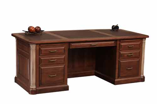 Amish Jefferson Premier Executive Desk