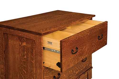 Amish Noble Mission Lateral File Cabinet