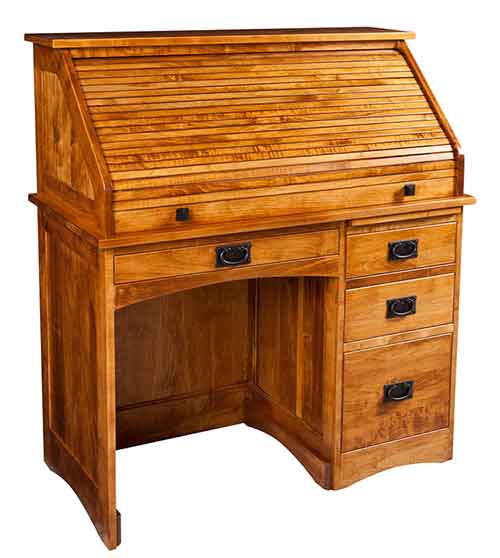 Amish Mission Rolltop Desk