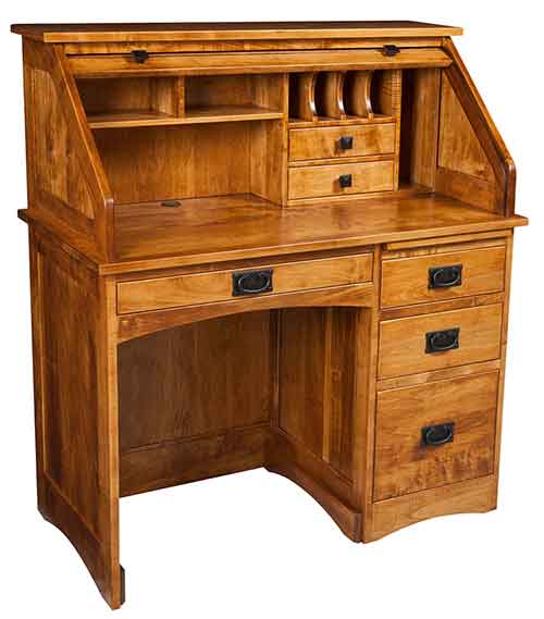 Amish Mission Rolltop Desk