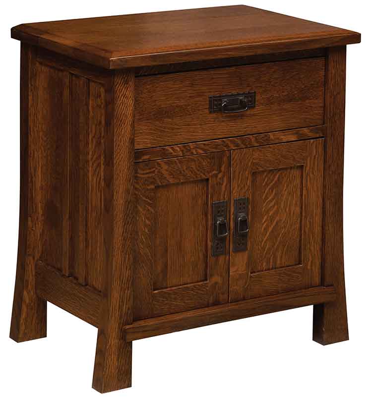 Amish Grant Bedroom Nightstand - Click Image to Close