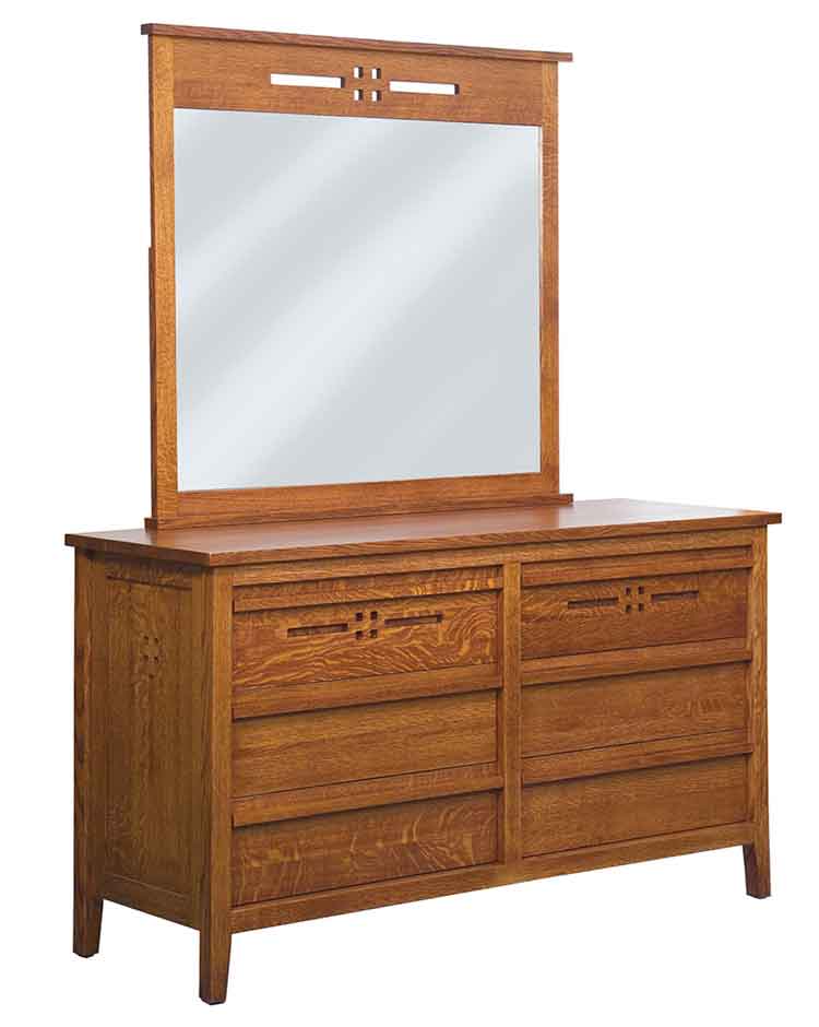 Amish West Village Bedroom Dresser