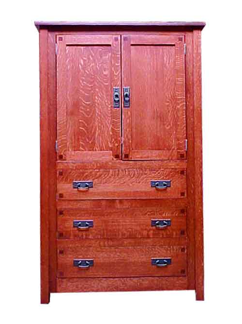 Amish Century Mission Armoire