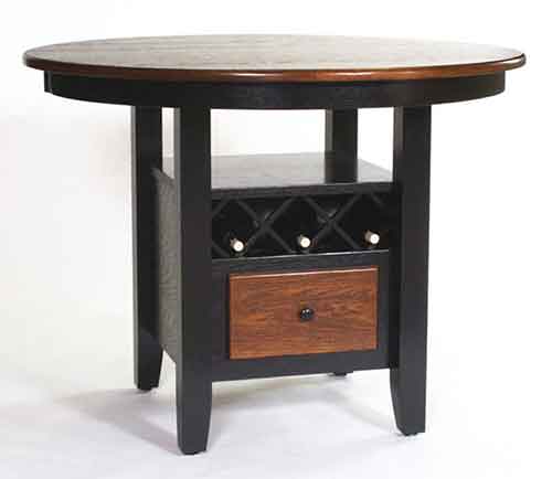 Amish Made Wine Table Table