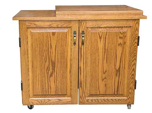 Amish Custom Sewing Machine Cabinet 5