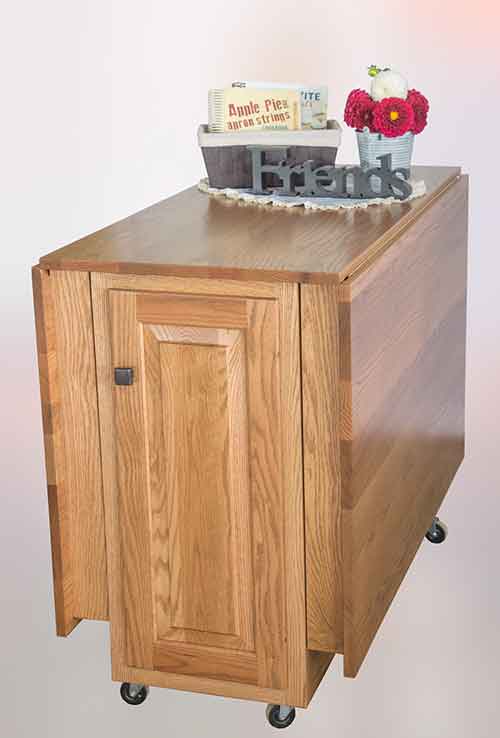 Amish Custom Sewing Machine Cabinet 6