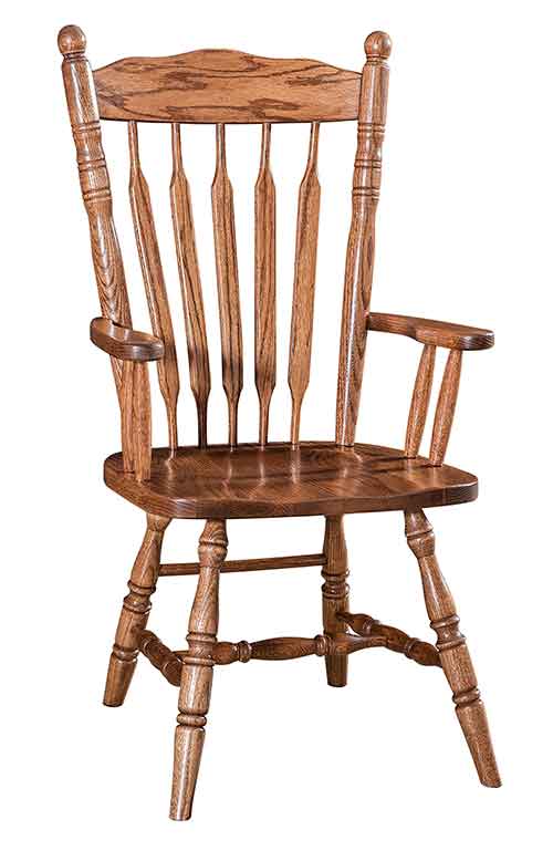 Amish Post Paddle Dining Chair