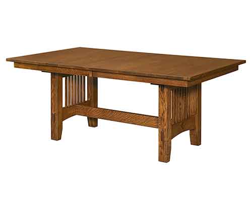 (image for) Amish Galesburg Trestle Table