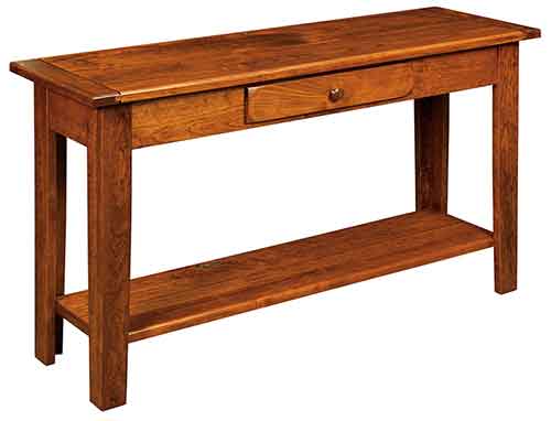 Amish Homestead Sofa Table Rustic