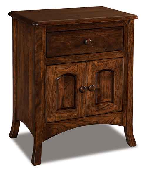 Amish Carlisle 1 Drawer, 2 Door Nightstand