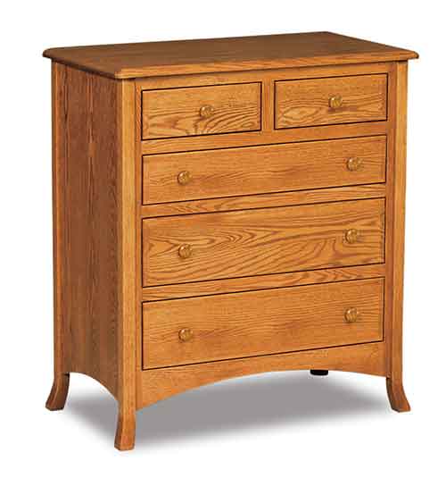 Amish Carlisle 5 Drawer Childs Chest