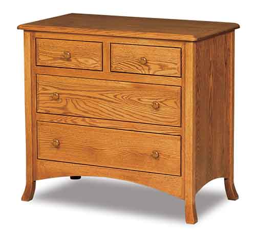 Amish Carlisle 4 Drawer Childs Chest