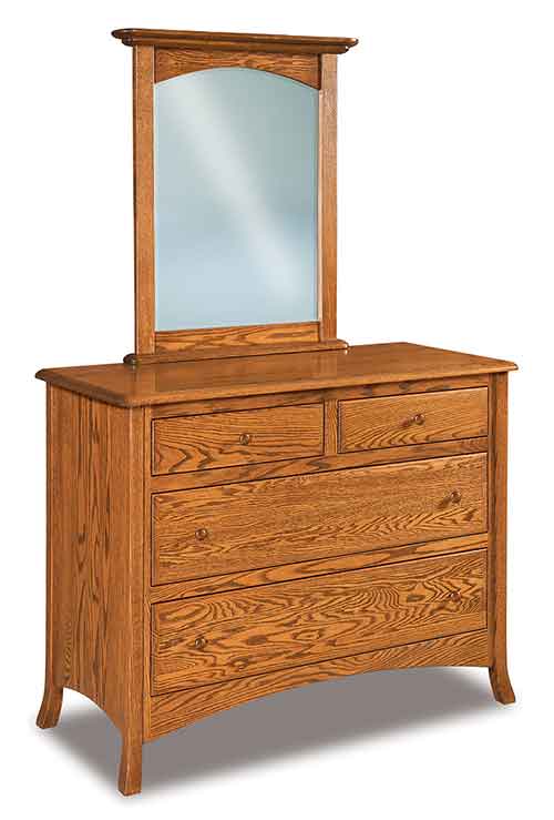 Amish Carlisle 4 Drawer Chest - Click Image to Close