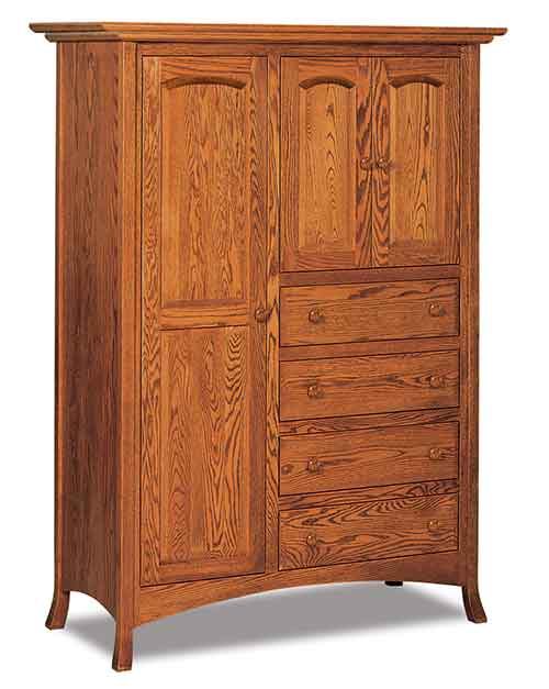 Amish Carlisle Chifferobe - Click Image to Close