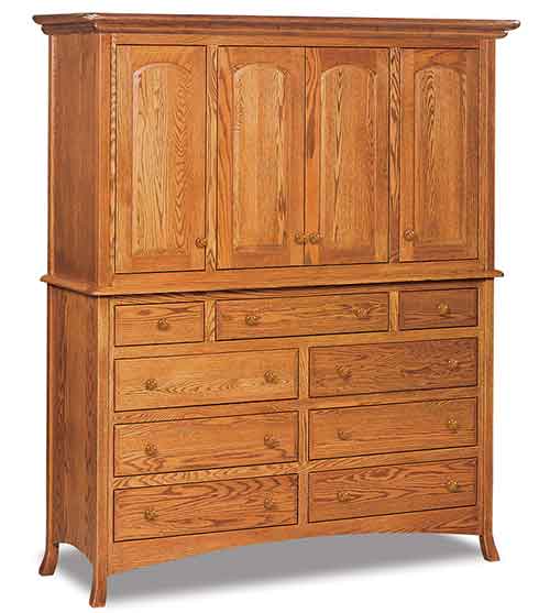 Amish Carlisle 2 pc. Mule Chest - Click Image to Close