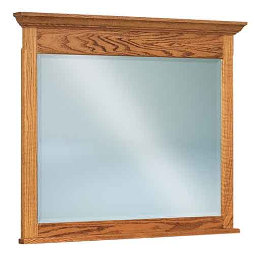 Amish Hoosier Heritage Big Crown 058 & 073 Mule Dresser Mirror