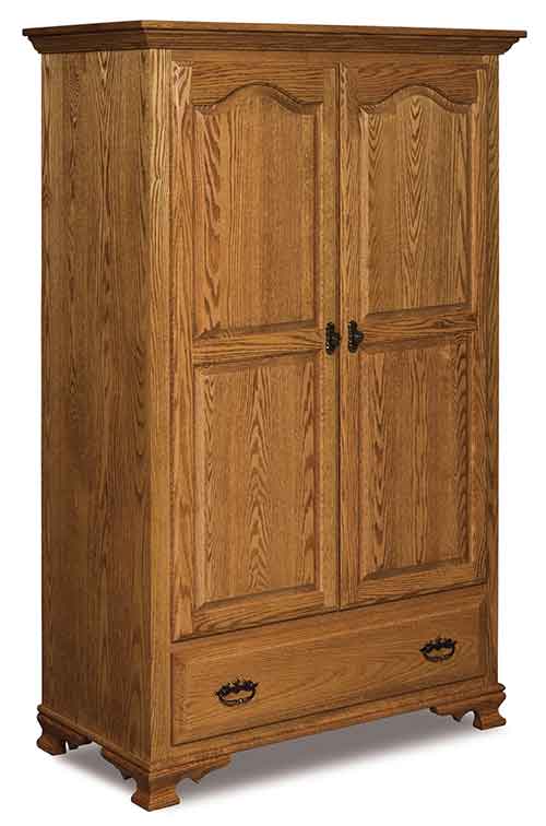 Amish Hoosier Heritage Wardrobe Armoire