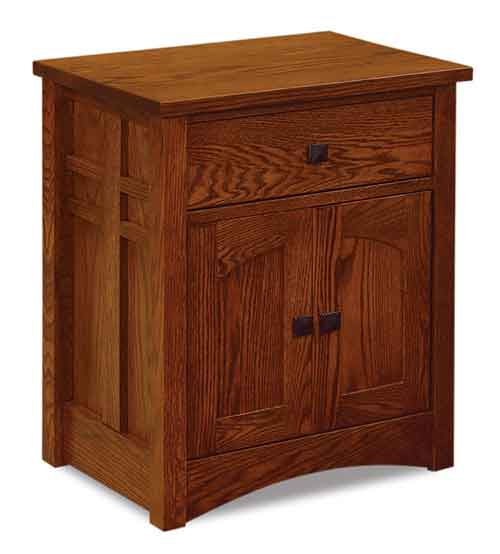 Amish Kascade Nightstand 1 drawer, 2 doors