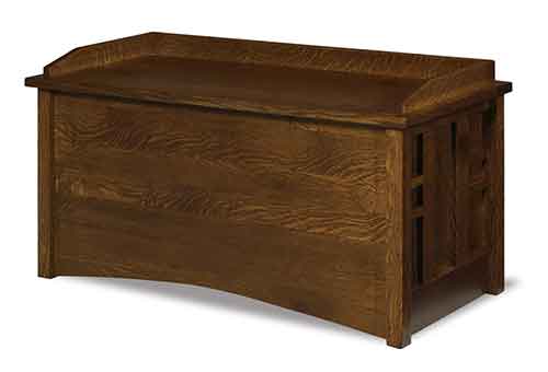 Amish Kascade Blanket Chest - Click Image to Close
