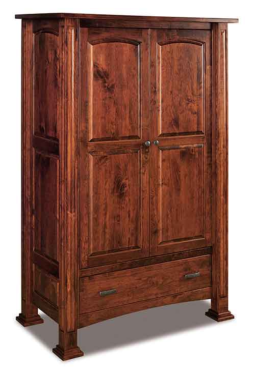 Amish Lexington Wardrobe - Click Image to Close