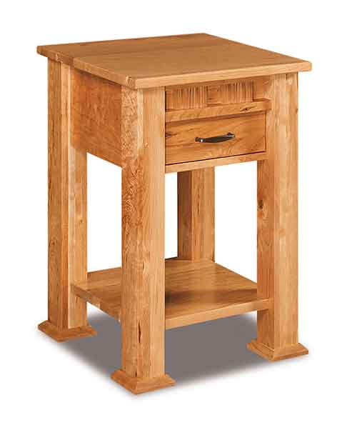 Amish Sequoyah Open Nightstand - Click Image to Close