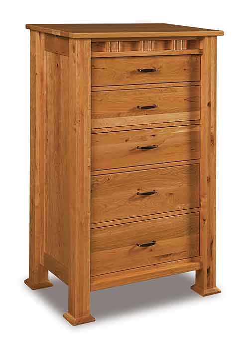 Amish Sequoyah 5 Drawer Chest