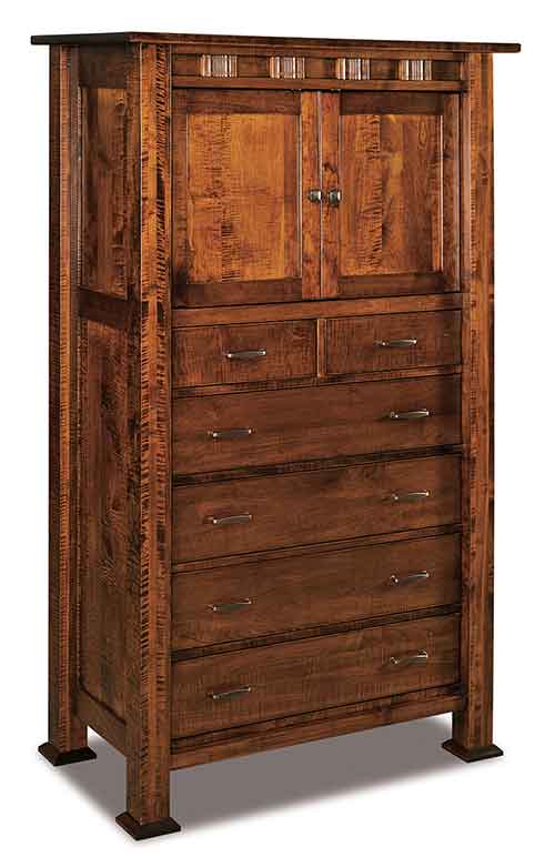 Amish Sequoyah Chest Armoire