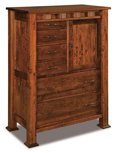 Amish Sequoyah Gentleman's Chest with hidden compartment