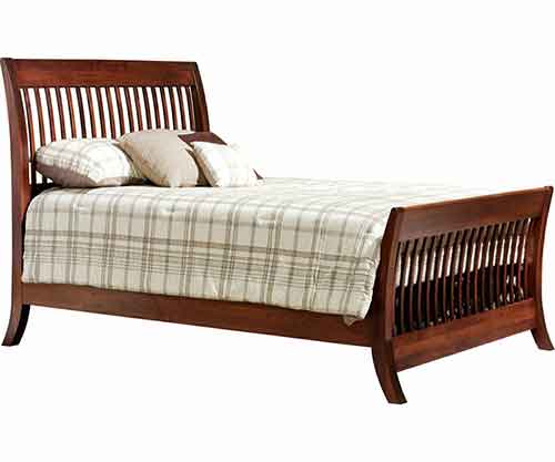 (image for) Amish Manhattan Slat Bed