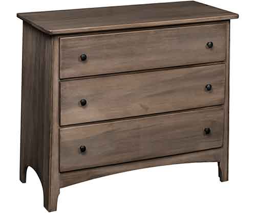 (image for) Amish Shaker 3 Drawer Changer