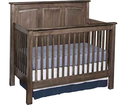 (image for) Amish Shaker Convertible Crib