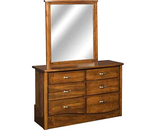 (image for) Amish Tannessah Dresser with Mirror