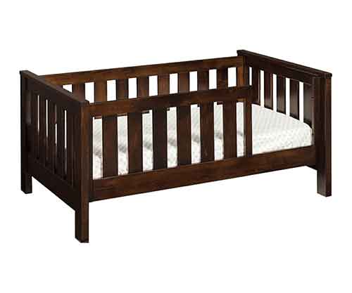 (image for) Amish Slat Toddler Bed