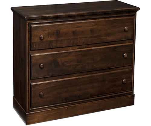 (image for) Amish Tradtional Convertible 3 Drawer Changing Dresser